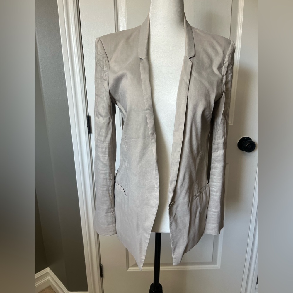 Helmut Lang Light Tan Women's Blazer